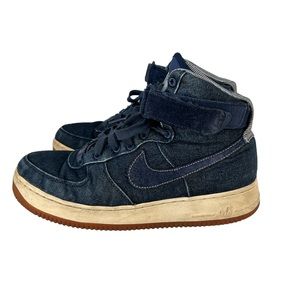 Nike Air Force 1 Hi SE Denim Binary Blue Muslin-Sail 10.5